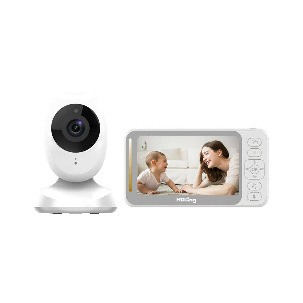 New 4.3 inch HD Night Vision Wireless Wifi Video Baby Monitor BM02